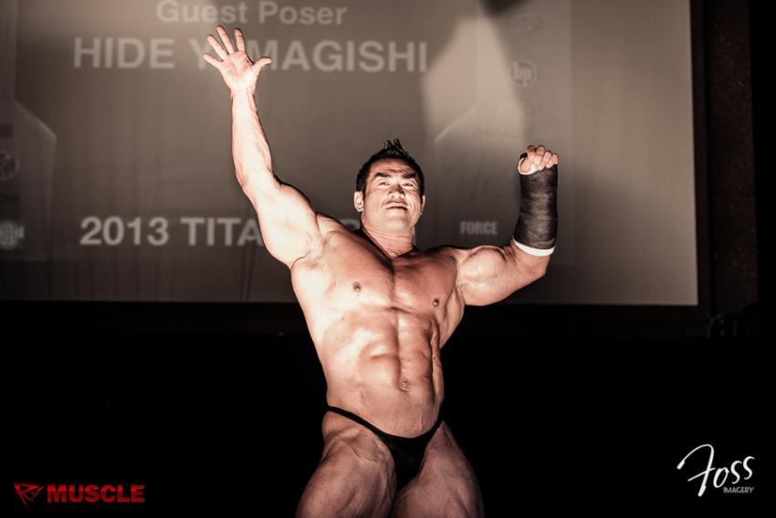 Hidetada  Yamagishi - NPC Titan Open Bodybuilding Championships 2013 - #1