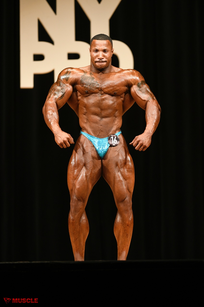 Bodybuilder Patrick Moore.